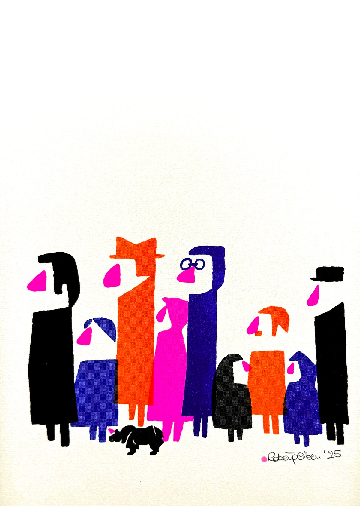 Out of line – Stampa Risograph A4