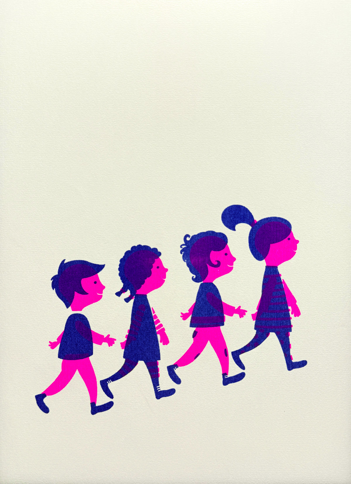 Children are the Future – Stampa Risograph A4